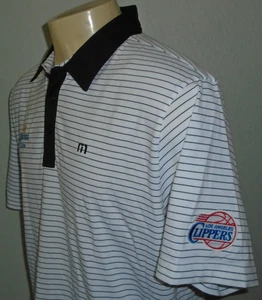 Travis Mathew Los Angeles Clippers Corona extra gestreift Golf Poloshirt Herren XL - Bild 1 von 7