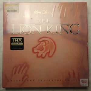 Lion King 4 LaserDisc Disney Masterpiece CAV Letterbox Edition & Lithographs! - Picture 1 of 2