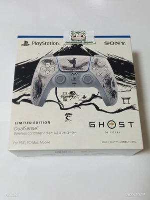 Ghost of Yotei black Dualsense wireless controller SONY PS5 Limited - Image 1 of 4