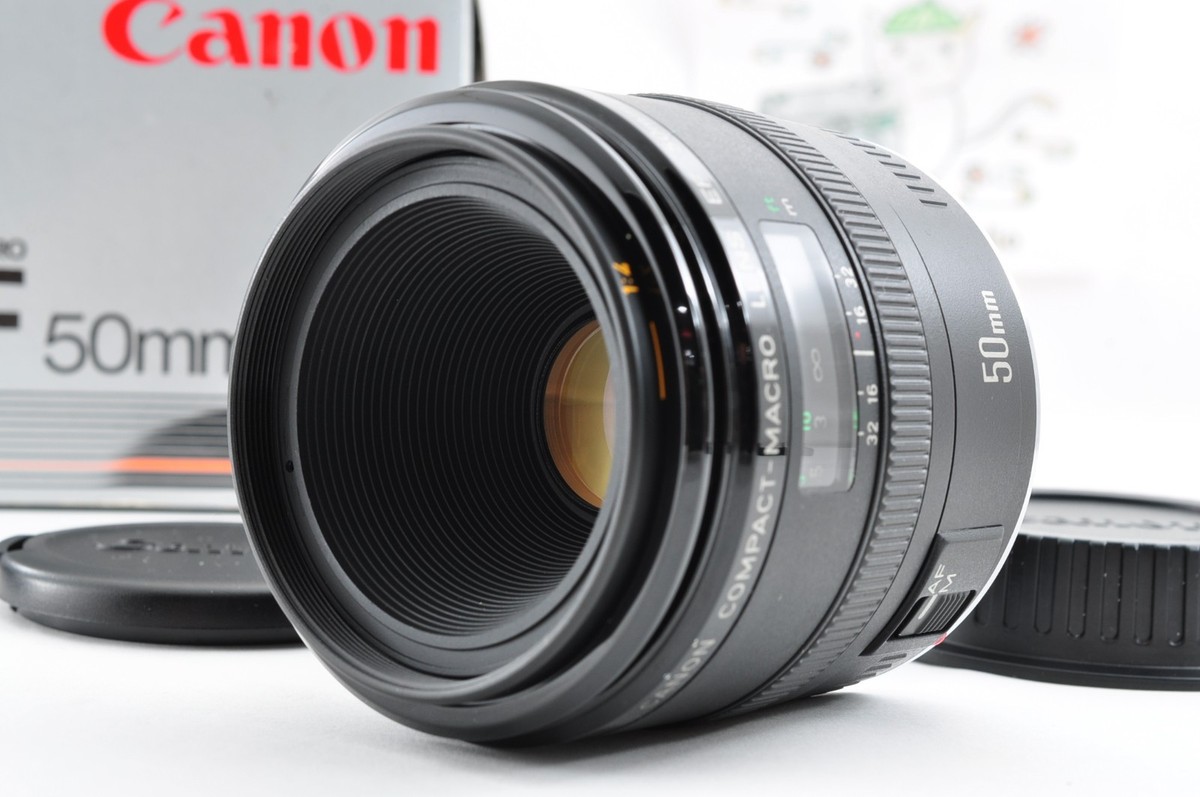 Canon純正 50mm F2.5 MACRO 単焦点レンズ a2893 EF50mm F2.5 コンパクトマクロ - キヤノンカメラミュージアム