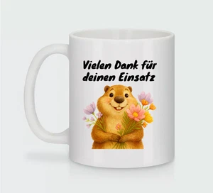Schöne Spruch Tasse Geschenk-Idee Geburtstag Danke Vielen Dank Freund Freundin - Bild 1 von 2