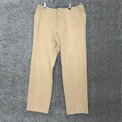Helmet Lang Made In Italy Men’S Beige Chino Pants Missing Button Size 36X31 - Image 1 of 4