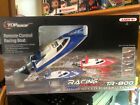 Top Race TR-800 Remote Control High Speed Racing Boat Brand New Ages 8+