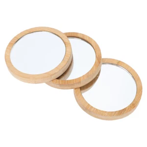 3Pcs Vanity Mirror Purses Mirror Round Compact Mirror Small Cosmetic Mirror - Picture 1 of 12