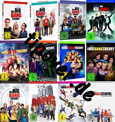 The Big Bang Theory - Staffel 1 2 3 4 5 6 7 8 9 10 11 12 - DVD / Blu-ray - *NEU* - Bild 1 von 2