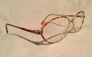 Vintage CHRISTY Eyeglasses Multi Color 55/16/135 Women's Full Rim Frames - Picture 1 of 10