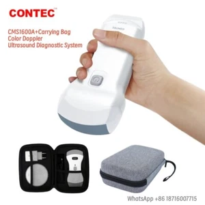 Dual Probe Convex Linear Ultrasound Scanner Machine Wireless Color Doppler+Bag - Picture 1 of 17