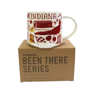 Starbucks Been There Series Indiana tazza da tè caffè in ceramica 14 oz - Foto 1 di 3