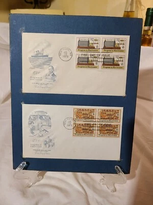 1973 USPS Progress in Electronics First Day Covers Set ~ Scott #1500-02, C86 - Image 1 of 4