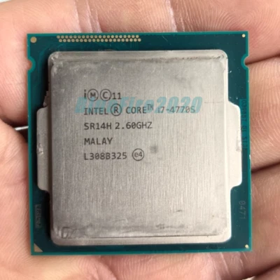 Intel Core i7-4770S FCLGA1150 3.10 GHz 4C/8T 8MB 5GT/s 65W CPU Processor SR14H - Image 1 of 4