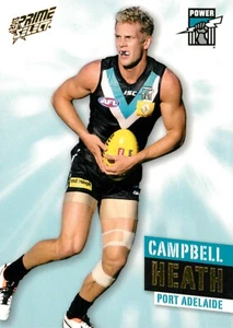 2013 PORT ADELAIDE POWER AFL Card CAMPBELL HEATH - Picture 1 of 2
