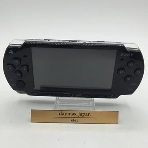 【Good】Sony PSP-2000 Piano Black Console Only No Battery Japanese ver #Ret0424/01 - Picture 1 of 22