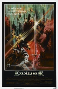 Excalibur (1981)_2 Film Filmplakat Leinwand ikonisches Design - Bild 1 von 9