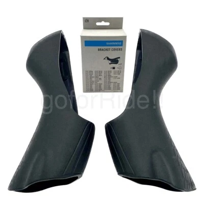 SHIMANO Ultegra ST-R8000 STI Lever Hoods Black - 1 Pair - Y0DK98010 - Image 1 of 4
