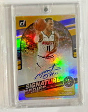 2020 Panini Donruss Basketball Signature Series Monte Morris Rookie Auto Card