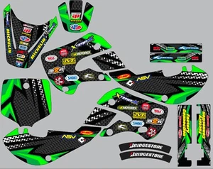 Graphic Kit for 2006-2015 Kawasaki KX65 KX 65 Decals logo sticker - Picture 1 of 3