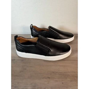 Zapatilla deportiva sin cordones Vionic Kimmie de cuero negra para mujer 13 nueva sin caja - Imagen 1 de 7