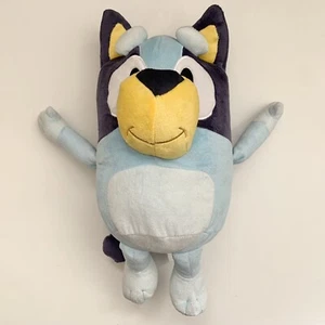 2018 Bluey Dog Plush 17 inch Moose Toys Stuffed Blue Disney Junior - Picture 1 of 10