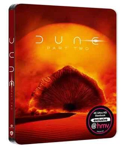DUNE PART TWO 4K & BluRay LIMITED EDITION STEELBOOK NEW ULTRA RARE OOP/OOS - Picture 1 of 8