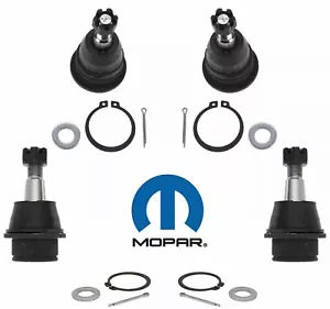 New Upper & Lower Ball Joints Fits for 2009-2018 Ram 1500 4 Wheel Drive MOPAR - Picture 1 of 1