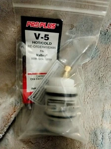 5pc PRO PLUS V-5 HOT/COLD FAUCET CARTRIDGE WITH SINK SPRAY FOR VALLEY 163485 - Picture 1 of 3