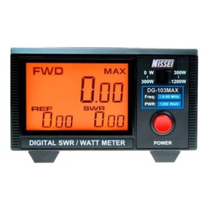 NISSEI DG-103MAX Medidor digital de ROE/potencia para HF - Bild 1 von 2