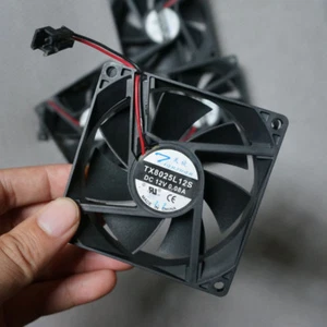 1pc Original Tianxuan TX8025L12S 12V 0.08A 8025 8cm Ultra-quiet cooling fan - Picture 1 of 2