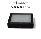 5 x 6 x 1 1/4 Riker Display Case Box for Collectibles Arrowheads Jewelry &More  