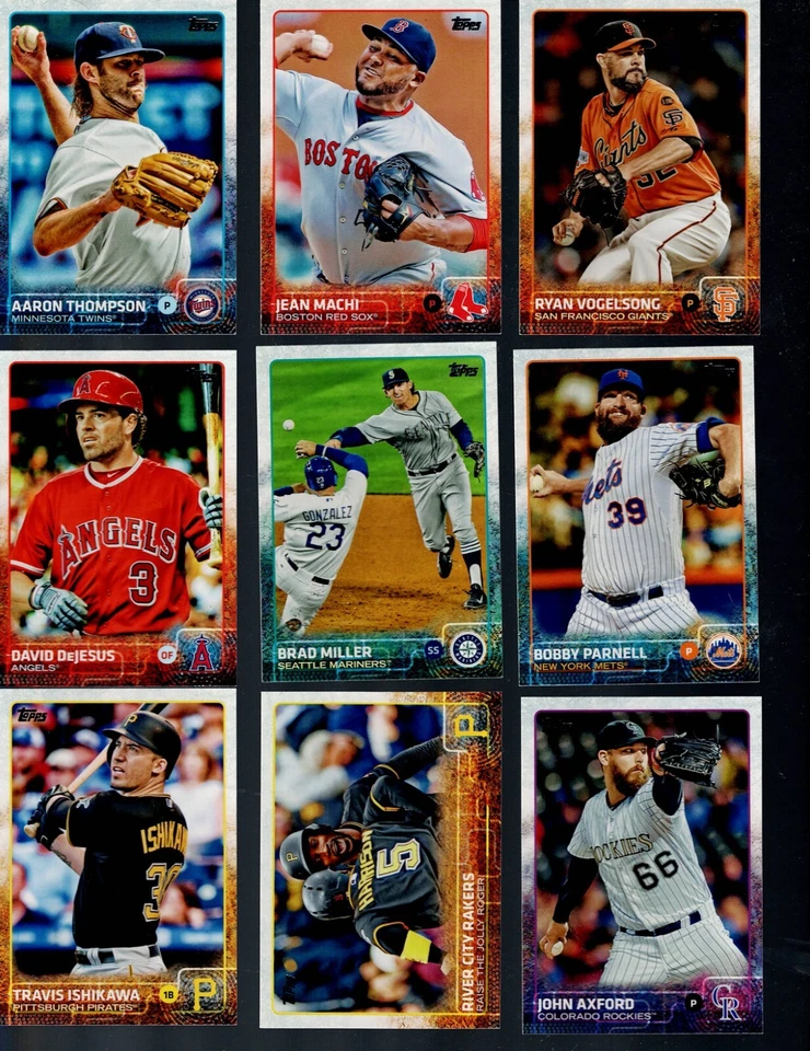 2015 TOPPS Baseball  U1-250 Complete Your Set BUY MORE SAVE MORE - Image 1 of 4