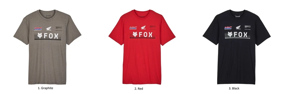 Fox Racing T-shirt SS Premium pour hommes ~ Honda X Premium - Photo 1/1