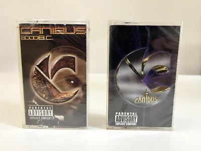 Canibus 2000 B.C. & Can-I-Bus Cassette Tape Brand New Sealed Lot VTG RAP Music - Image 1 of 4
