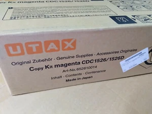 UTAX Toner Magenta CDC1526/1526D Copy Kit 652610014 Original Japan - Bild 1 von 3
