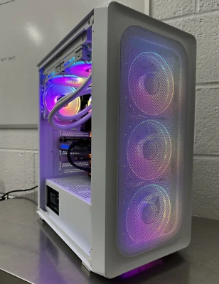 Fast Gaming PC Liquid Cooler i7-6TH 1TB SSD 32 GB DDR4 Win 11 RTX 4060ti Wifi - Image 1 of 4