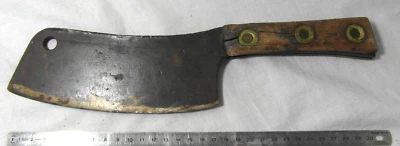 Outil Ancien - Feuille de boucher - Fer Forgé  - Hachoir - Partelet - - Photo 1/4