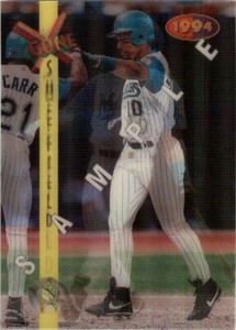 1994 Sportflics 2000 Rookie & Traded Sample #GG1 Gary Sheffield Marlins