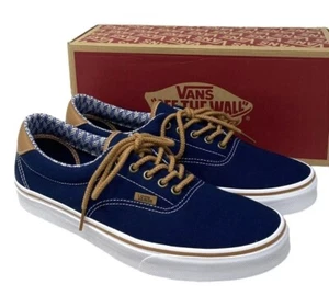 Vans Era 59 Low Top Schuhe Freizeit Sneaker Canvas Navy Chevron UK 6,5 / EUR 40 - Bild 1 von 12