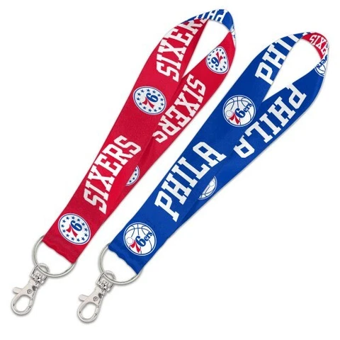 Philadelphia 76ers Wincraft NBA 1" Lanyard Key Strap FREE SHIP!! Cover