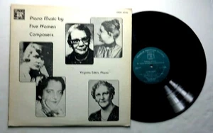 VIRGINIA ESKIN PIANO - PIANO MUSIC BY FIVE WOMEN COMPOSERS MHS RECORDS MHS 4236 - Picture 1 of 1