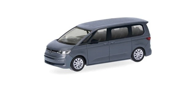 Herpa 421171 - 1:87 Volkswagen (VW) Multivan, Grigio Puro - Nuovo - Immagine 1 di 1