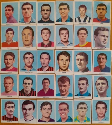 6 FIGURINE CALCIO 1968-69 CARTONATE DOLFAR DA EDICOLA A SCELTA TRA QUESTE - Immagine 1 di 2