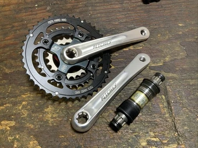 Ritchey WCS Octalink 172,5 44/34/24t Triple Kurbelgarnitur BB-ES25 73mm Innenlager - Bild 1 von 4