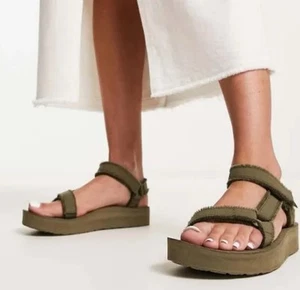 TEva Mid form Universal Women’s Canvas Olive, EU 42/ UK 9 - Picture 1 of 7