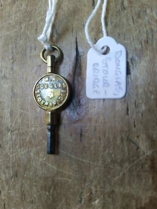 W H Douglas Stourbridge Watchmaker Jeweller Key Size 4 Round - Picture 1 of 2