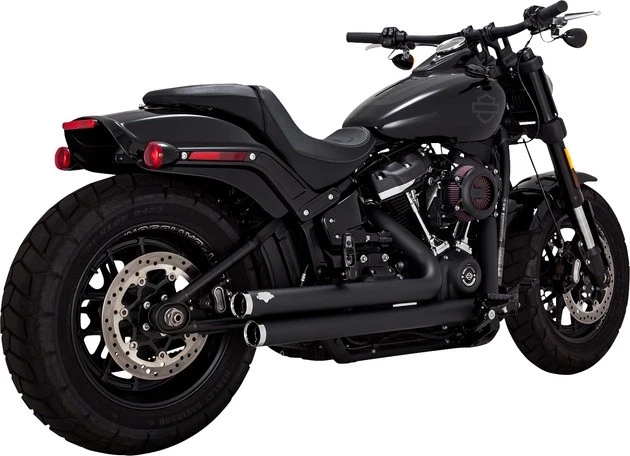 Vance & Hines PCX Big Shots Staggered 2-into-2 Full Exhaust System Black #47339 Foto 1 de 1