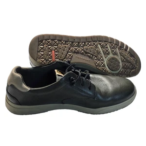 RPCLPORT BRONSON Plain Toe Forest Green Pebbled Leather Sneaker US 12 Taupe Sole - Bild 1 von 15