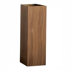 Premium Holz Schirmständer, minimalistisch, elegante Holzstruktur, genug für... - Bild 1 von 5