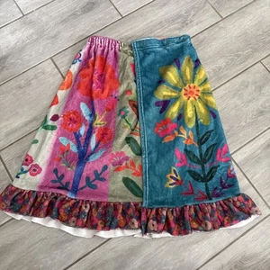 NWT Natural Life Teal Floral Towel Wrap Sz. S/M -g6 - Picture 1 of 7