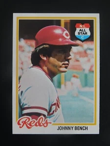 1978 Topps Baseball Card #700 Johnny Bench (NM) - Picture 1 of 2