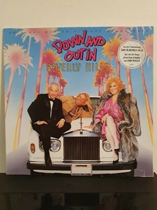 DOWN AND OUT IN BEVERLY HILLS Soundtrack 1986 LP DAVID LEE ROTH VAN HALEN VINYL - Picture 1 of 3