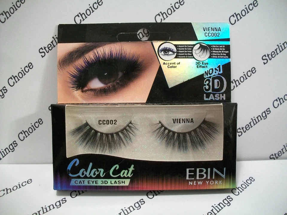 Ebin Color Cat Cat Eye 3D Lash #CC002 Vienna - Image 1 of 1